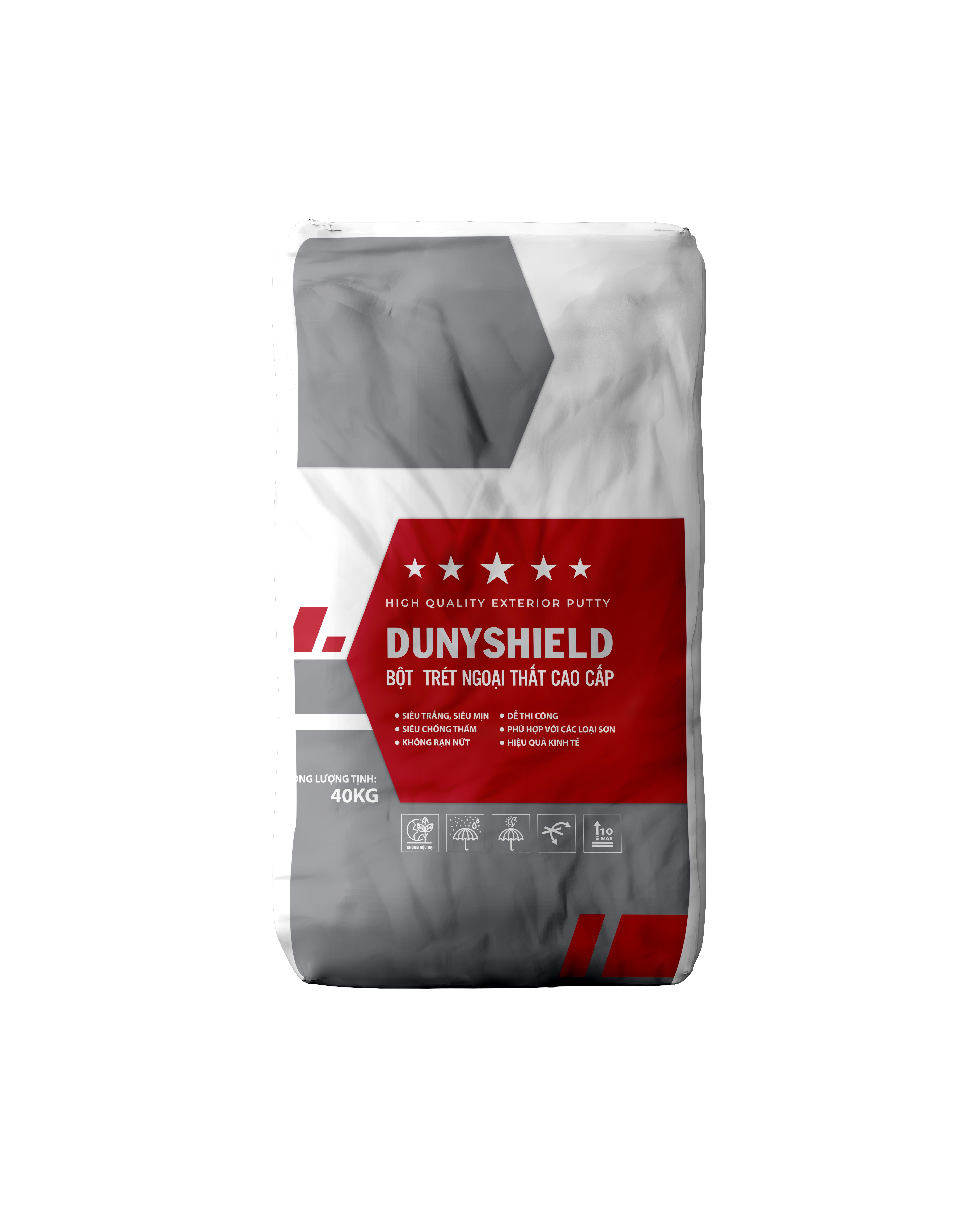 DUNYSHIELD  - Bột trét ngoại thất cao cấp